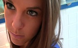 Sexy girlfriend lets her BF bang her over the toilet seat